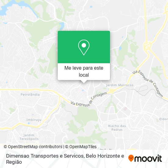 Dimensao Transportes e Servicos mapa