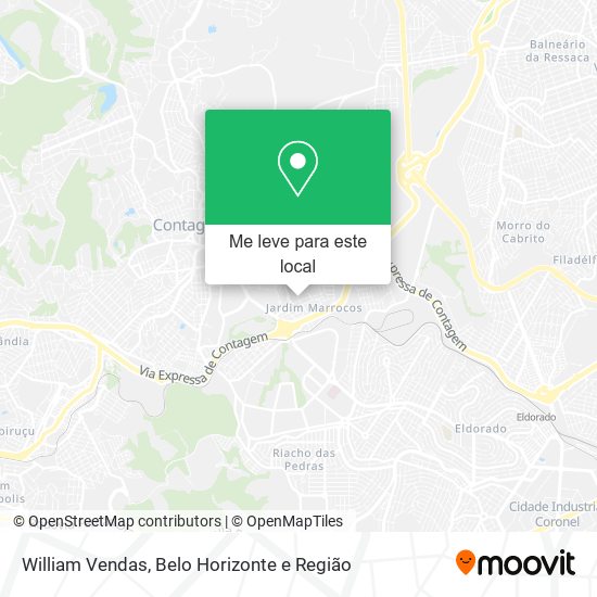 William Vendas mapa