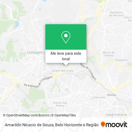 Amarildo Nicacio de Souza mapa