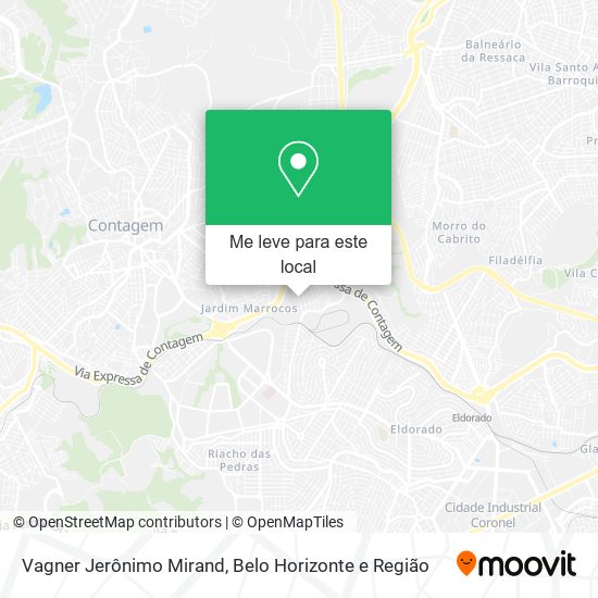 Vagner Jerônimo Mirand mapa