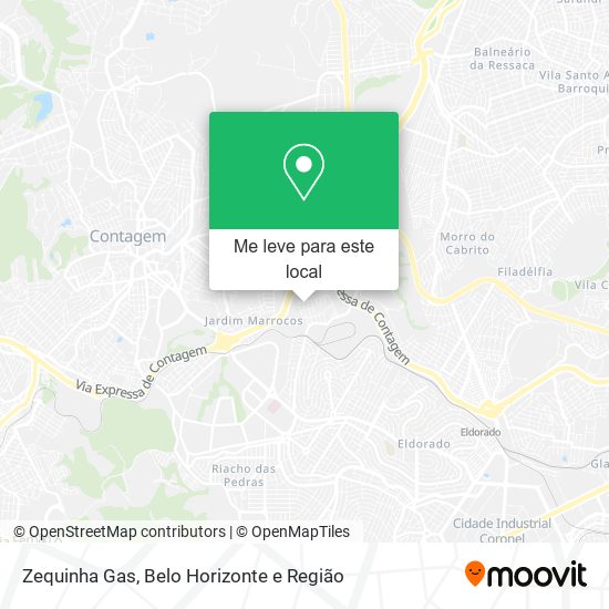 Zequinha Gas mapa