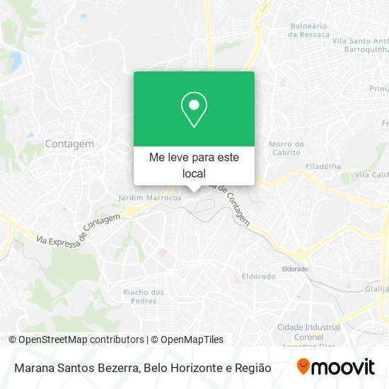 Marana Santos Bezerra mapa
