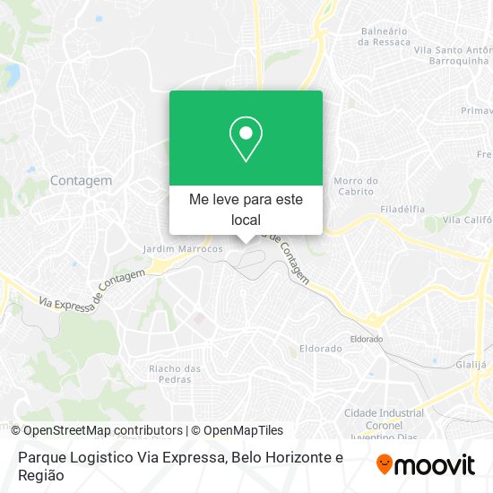 Parque Logistico Via Expressa mapa