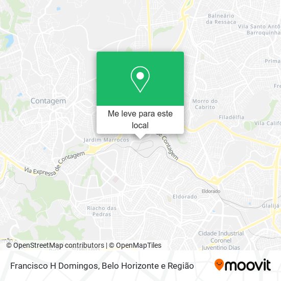 Francisco H Domingos mapa