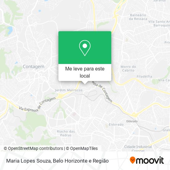 Maria Lopes Souza mapa