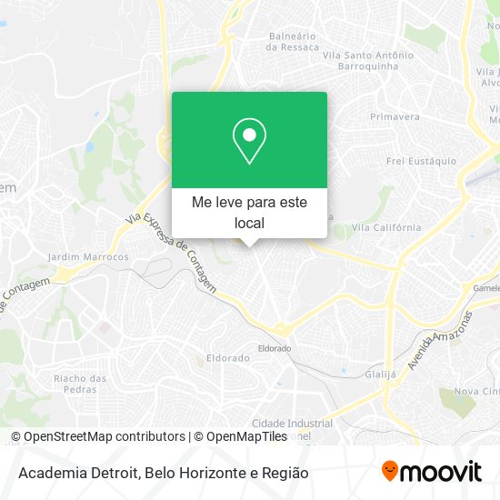 Academia Detroit mapa