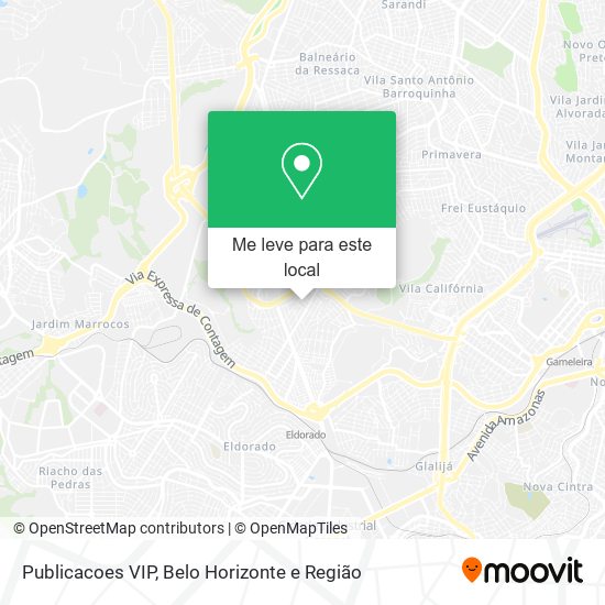 Publicacoes VIP mapa