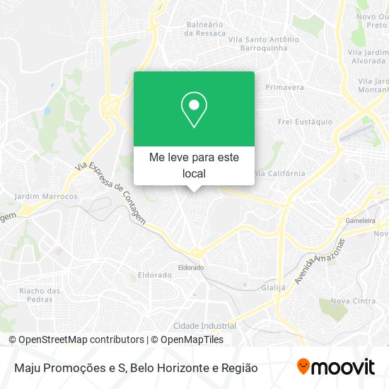 Maju Promoções e S mapa