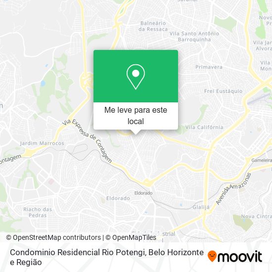Condominio Residencial Rio Potengi mapa