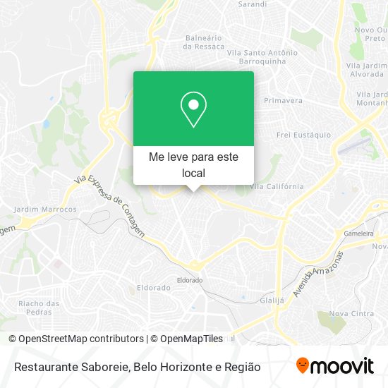 Restaurante Saboreie mapa