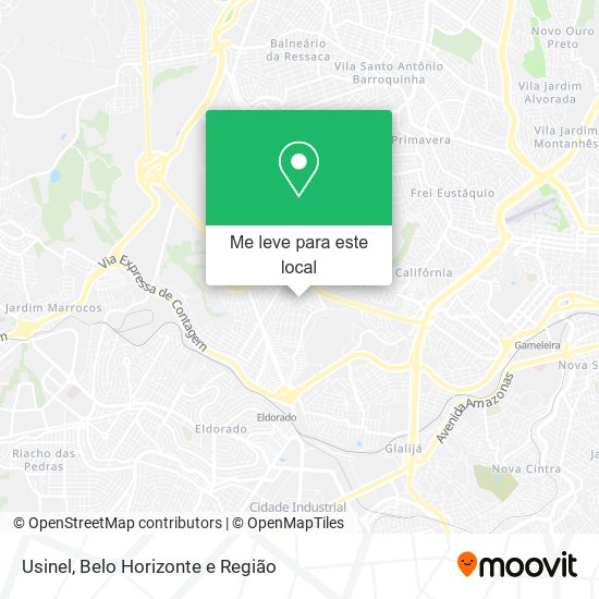 Usinel mapa