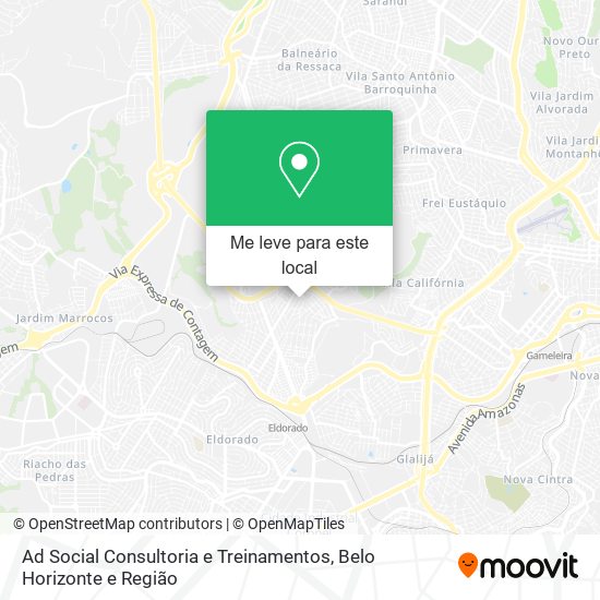 Ad Social Consultoria e Treinamentos mapa