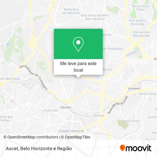 Ascet mapa