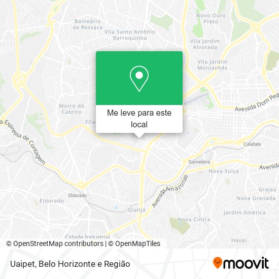 Uaipet mapa