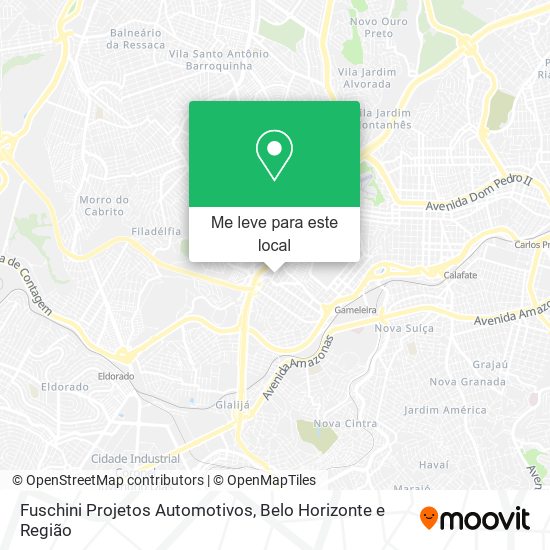 Fuschini Projetos Automotivos mapa