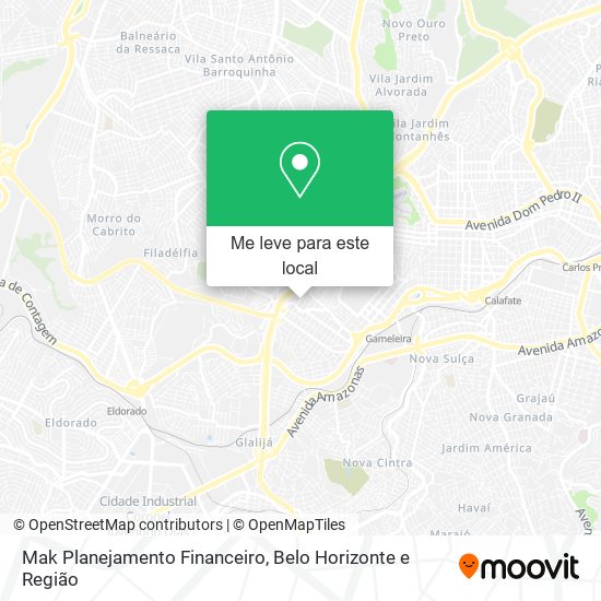 Mak Planejamento Financeiro mapa