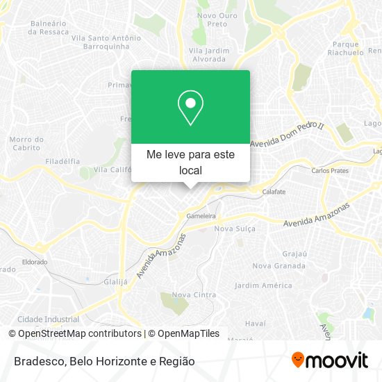 Bradesco mapa