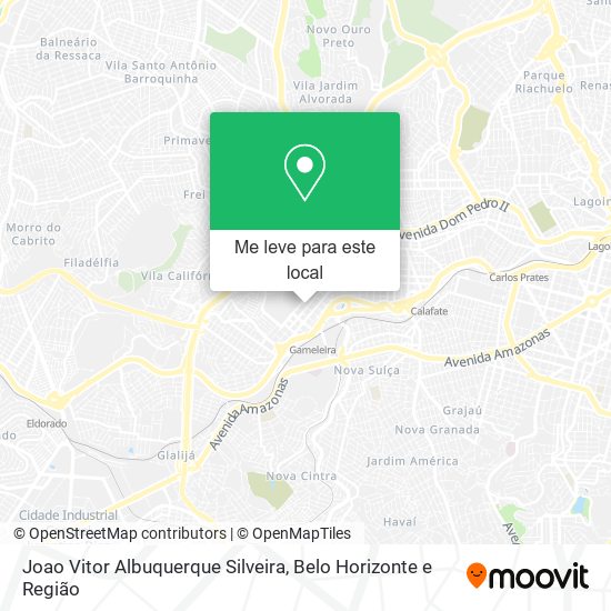Joao Vitor Albuquerque Silveira mapa