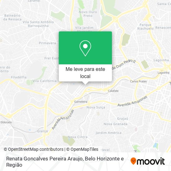 Renata Goncalves Pereira Araujo mapa
