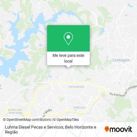 Luhma Diesel Pecas e Servicos mapa