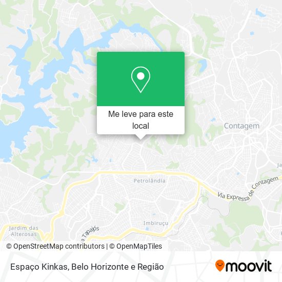 Espaço Kinkas mapa