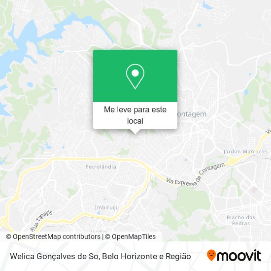 Welica Gonçalves de So mapa