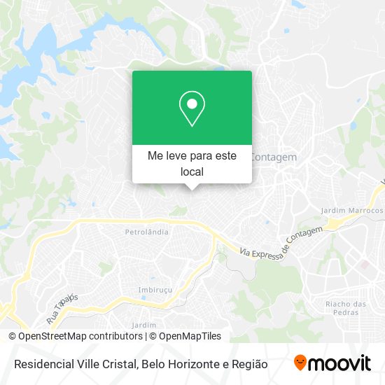 Residencial Ville Cristal mapa