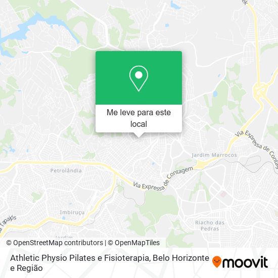 Athletic Physio Pilates e Fisioterapia mapa