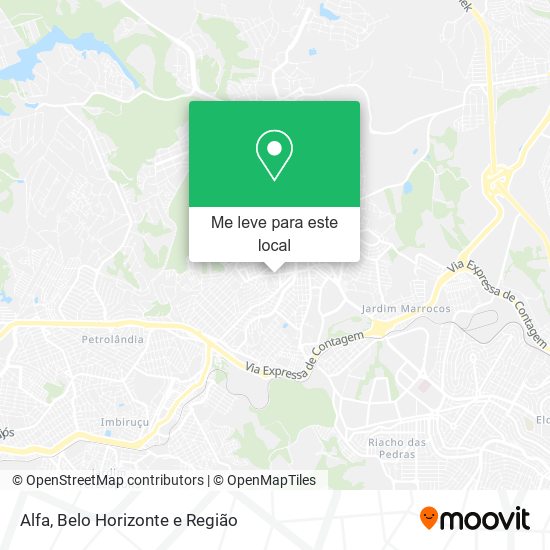 Alfa mapa