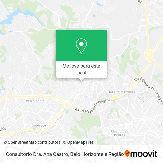 Consultorio Dra. Ana Castro mapa