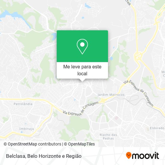 Belclasa mapa