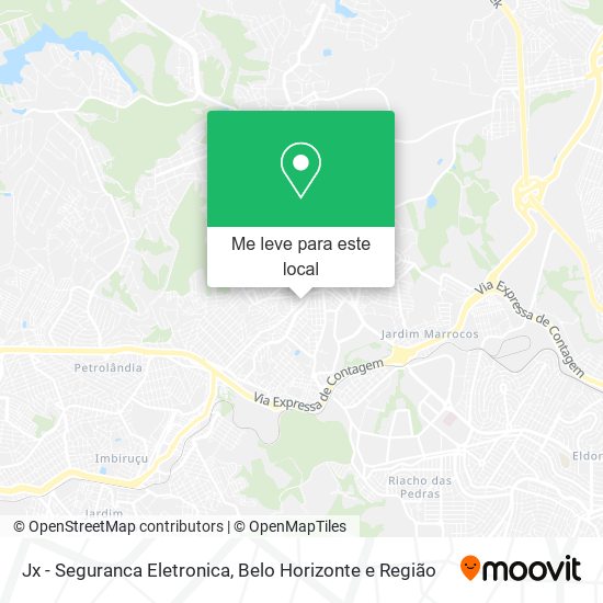 Jx - Seguranca Eletronica mapa