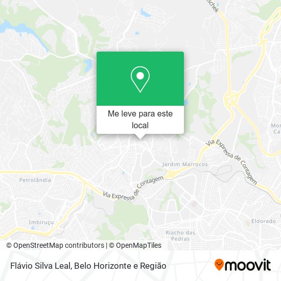 Flávio Silva Leal mapa