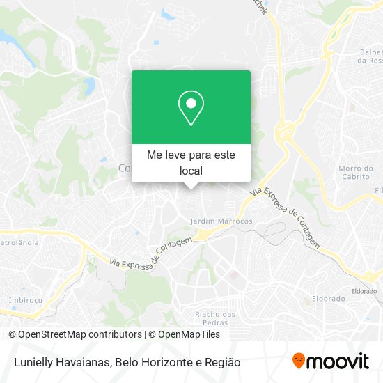 Lunielly Havaianas mapa