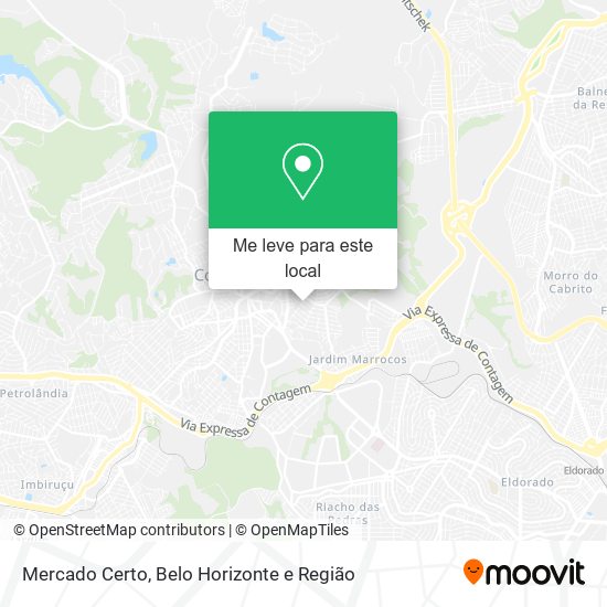 Mercado Certo mapa