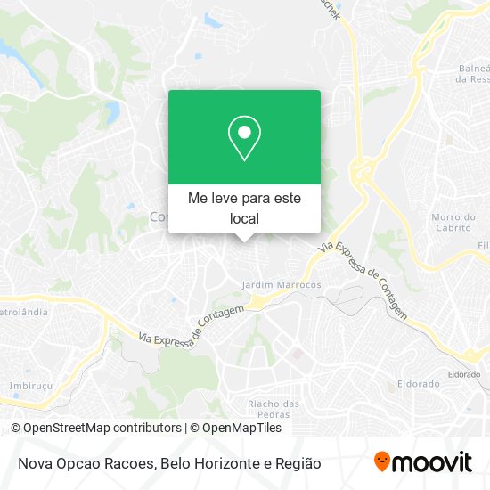 Nova Opcao Racoes mapa