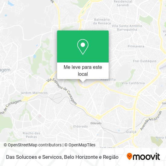 Das Solucoes e Servicos mapa