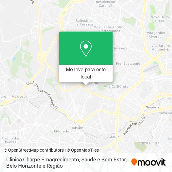 Clinica Charpe Emagrecimento, Saude e Bem Estar mapa