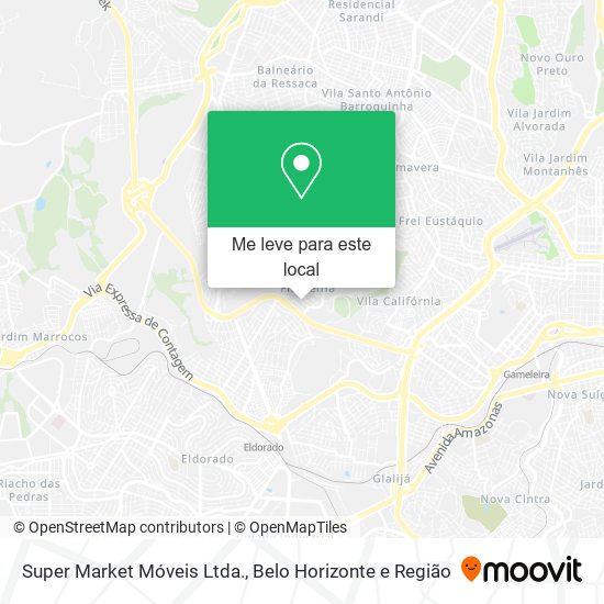 Super Market Móveis Ltda. mapa