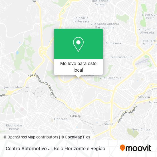 Centro Automotivo Ji mapa