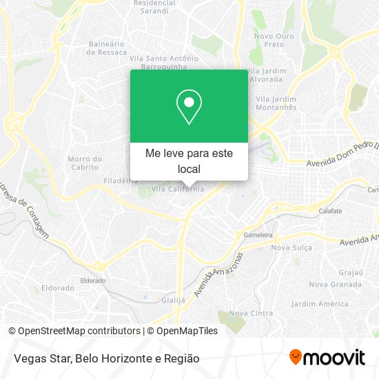 Vegas Star mapa