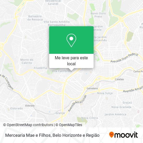 Mercearia Mae e Filhos mapa