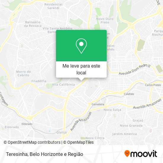 Teresinha mapa