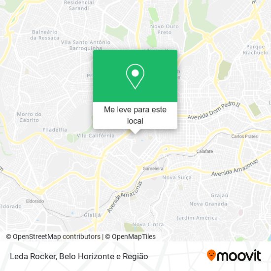 Leda Rocker mapa