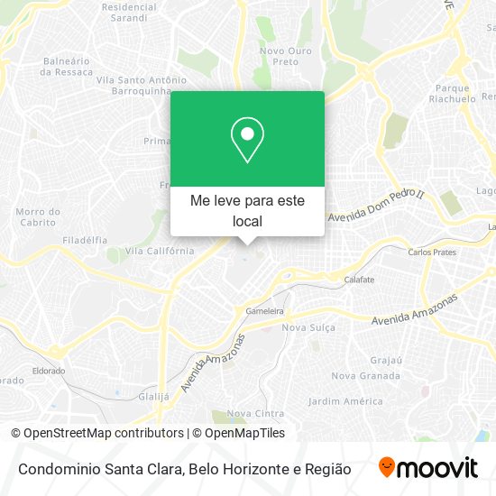 Condominio Santa Clara mapa