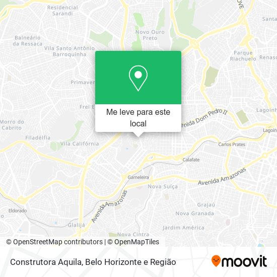 Construtora Aquila mapa