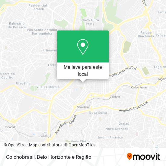 Colchobrasil mapa