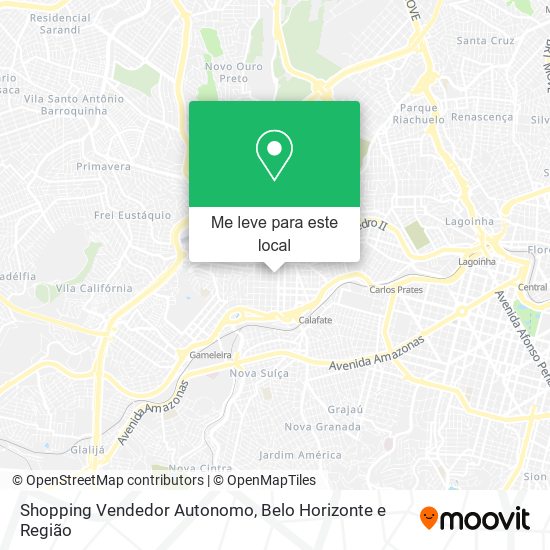 Shopping Vendedor Autonomo mapa