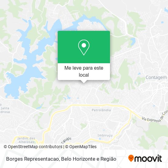 Borges Representacao mapa