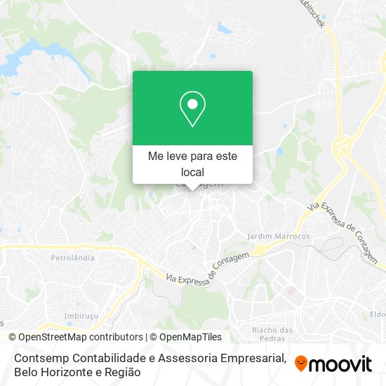 Contsemp Contabilidade e Assessoria Empresarial mapa